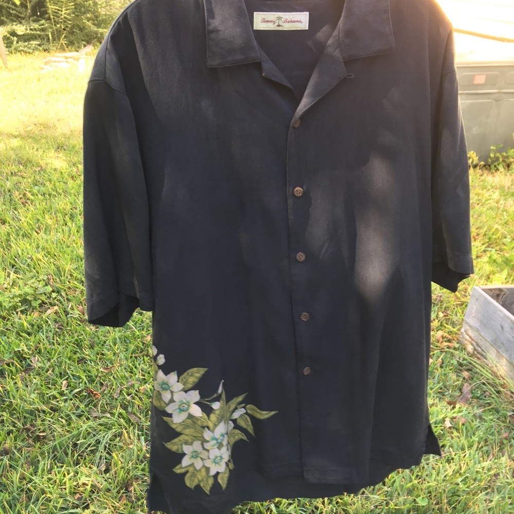 Tommy Bahama Classic Men’s Silk Shirt L, preowned